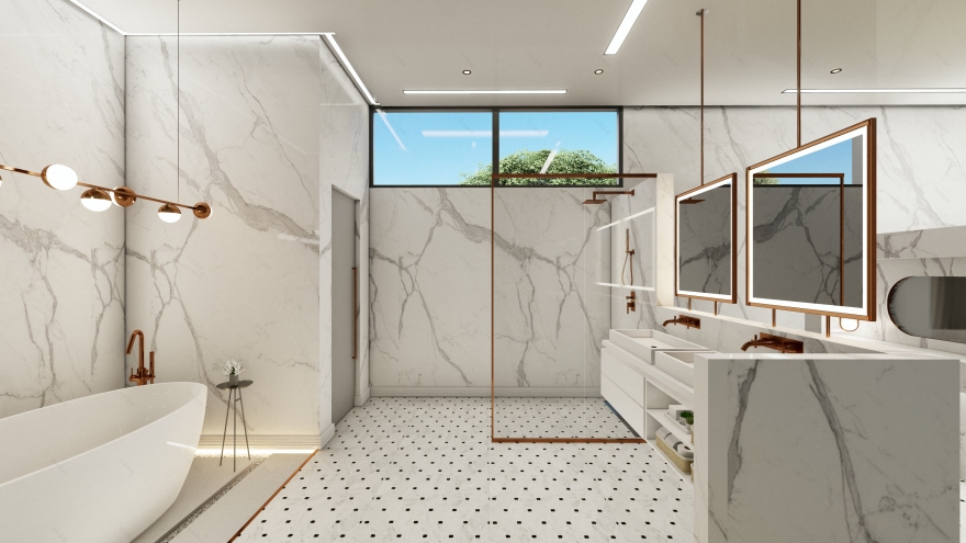 VillaRose 圆形书架设计-20