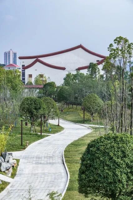 万安县三馆建设项目:融合古韵今风的城市新名片-49