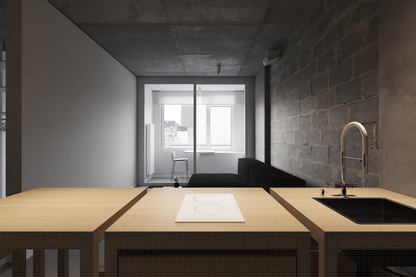 黑白向  反差感空间！-21