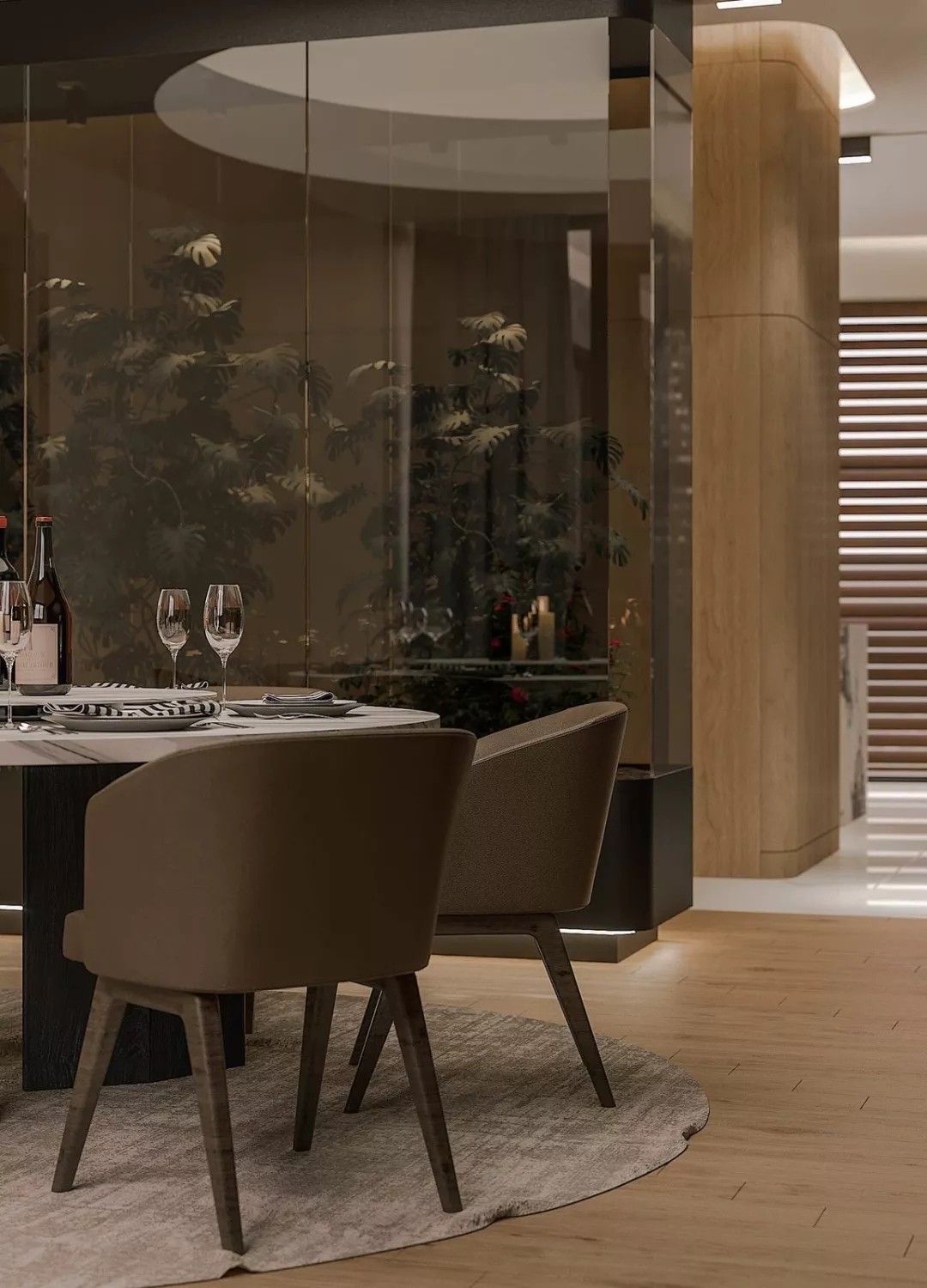 格鲁吉亚 230㎡禅意复式，开放式布局打造宁静空间-38