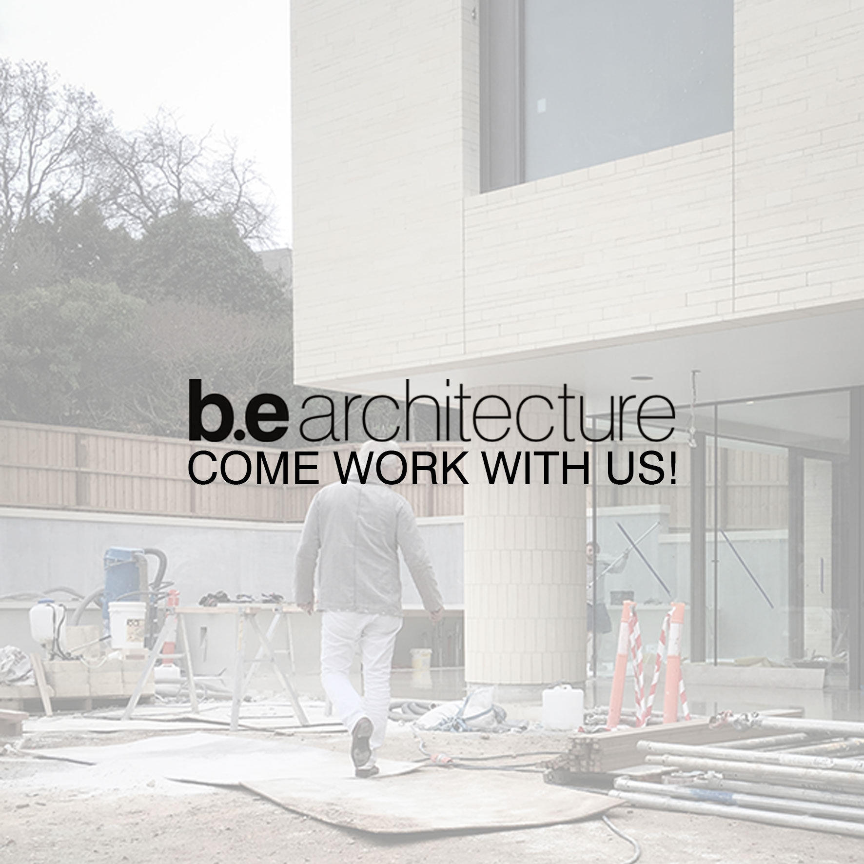 Come work with us! - B.E Architecture-1