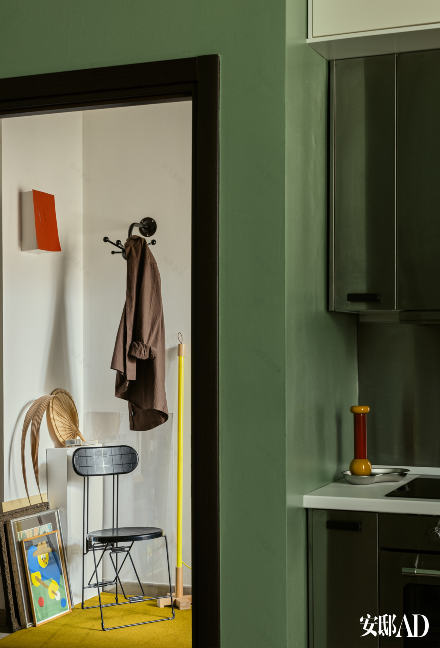 布景师的50㎡小公寓丨意大利米兰丨维托·萨拉莫内(Vito Salamone)-26