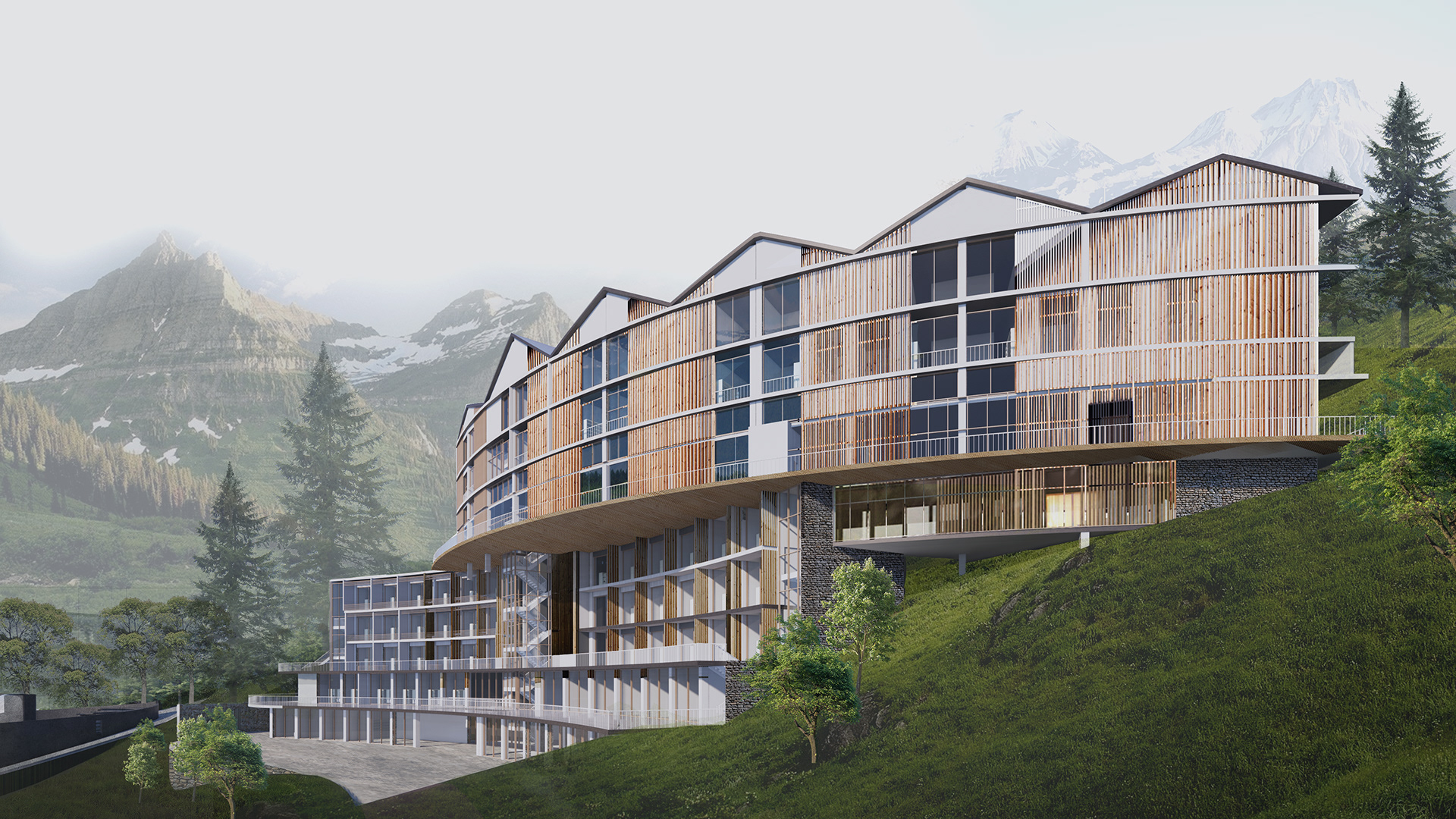 Мамисонском ущелье多功能滑雪综合体丨Alina Bichegkueva-21