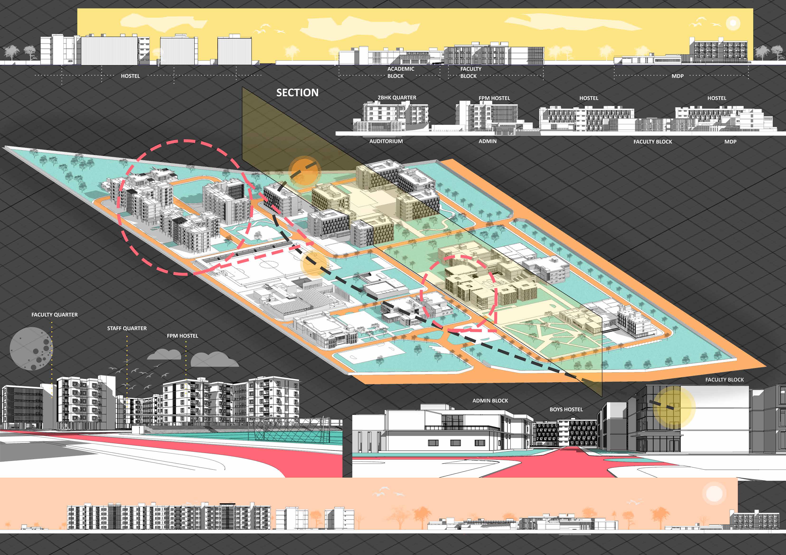 ARCHITECTURAL THESIS ON INDIAN INSTITUTE OF MANAGEMENT-2