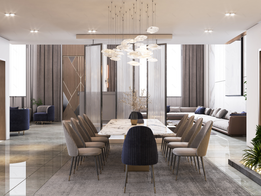 双层高度现代室内设计丨KT_DESIGN STUDIO-35