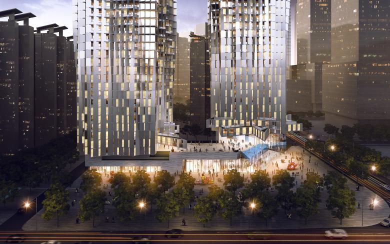 KansaTai 住宅塔楼丨中国深圳丨Brooks + Scarpa Architects-5