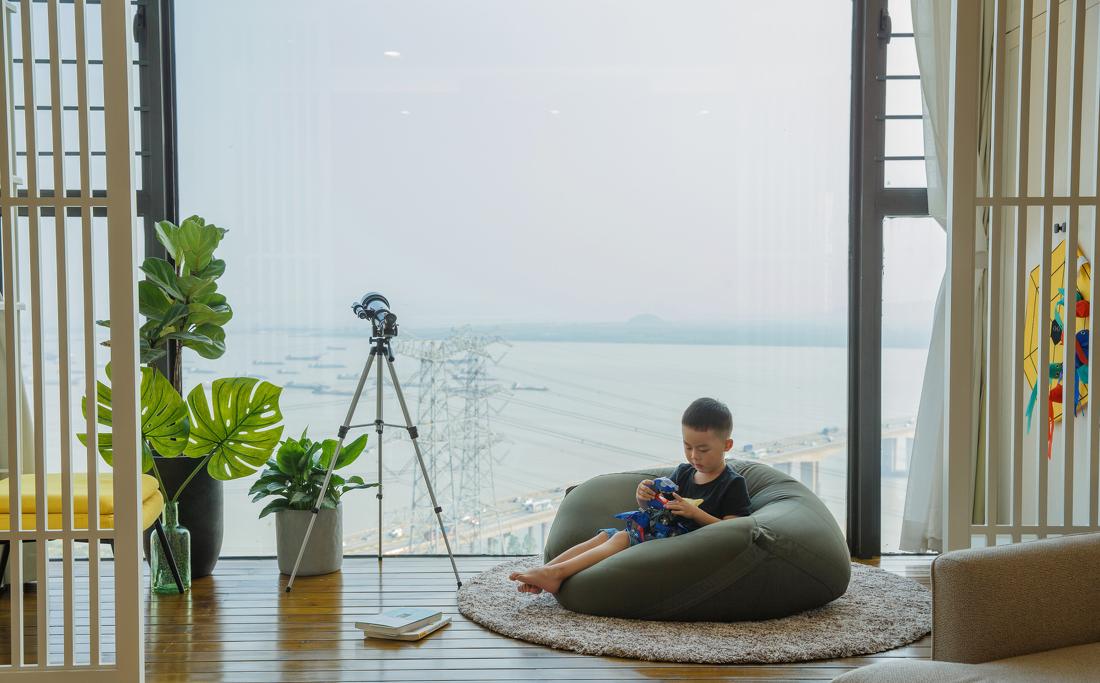 本森设计周龙 | 160 平米简约别墅,打造亲子互动空间-9