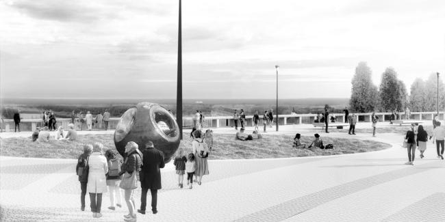 尤里·加加林征服宇宙者公园丨俄罗斯萨拉托夫丨West 8,莫斯科大学经济系城市规划中心-39