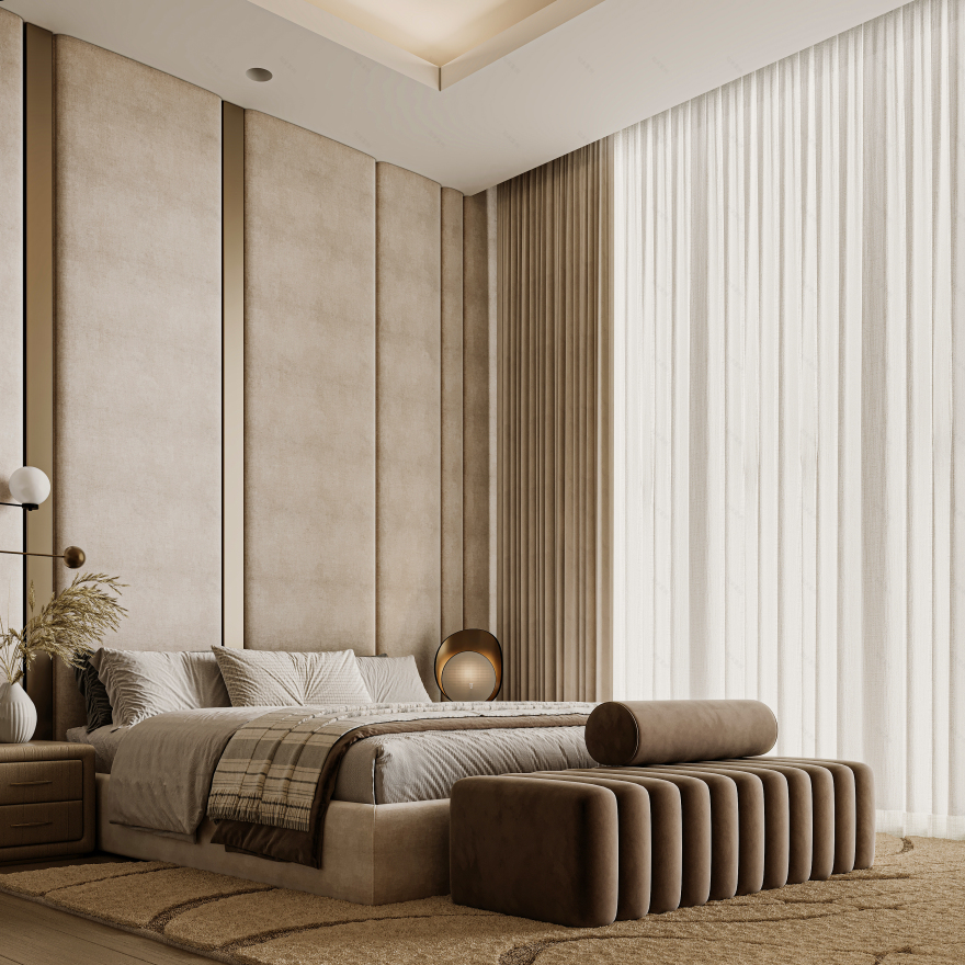 卧室室内设计丨KT_DESIGN STUDIO-18