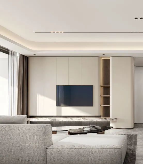 惠州江湾南岸 140㎡现代简约家居设计丨中国惠州丨TRID 添睿设计-25