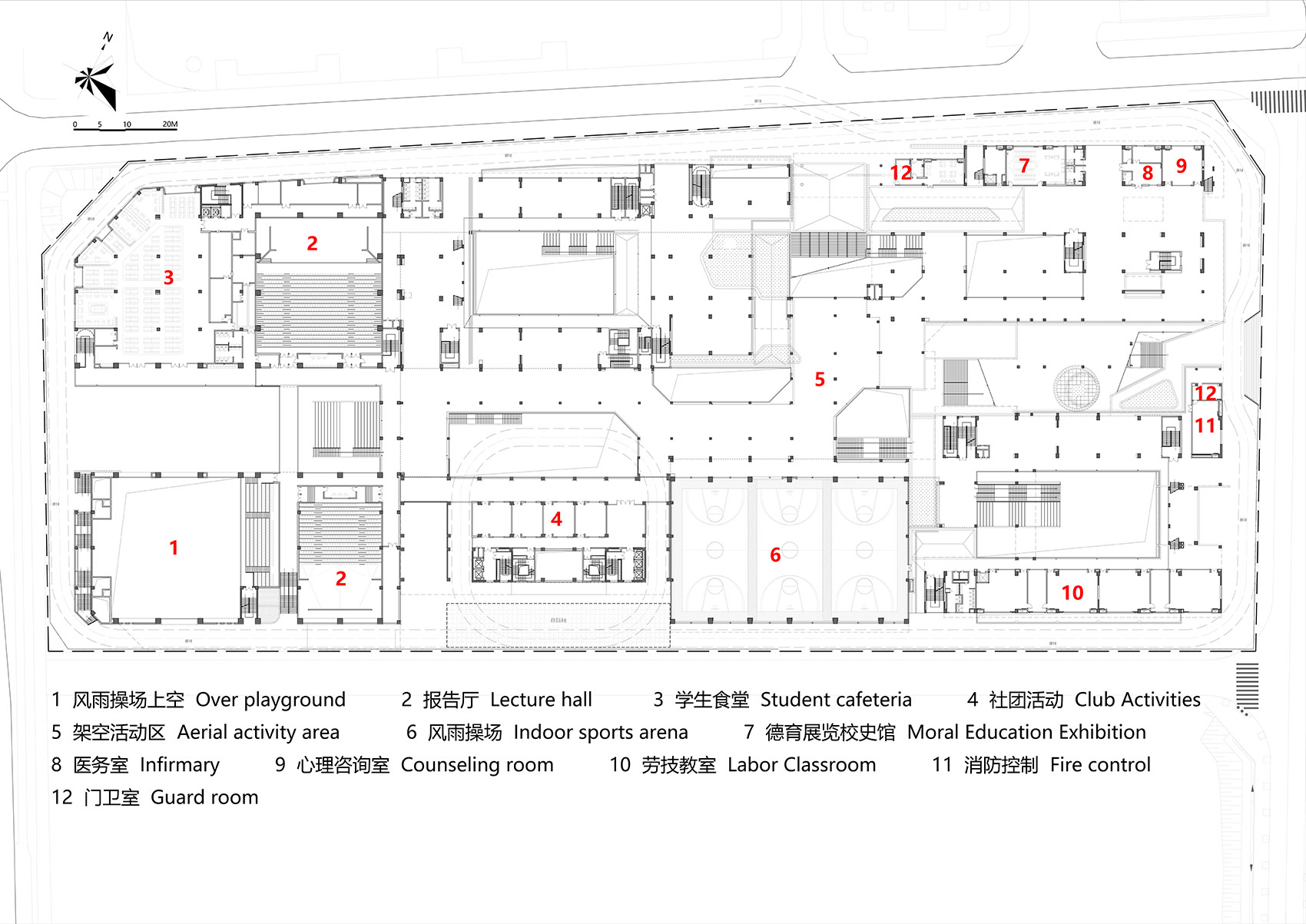 南方科技大学附属坪山学校丨中国深圳丨申都设计集团有限公司深圳分公司-75