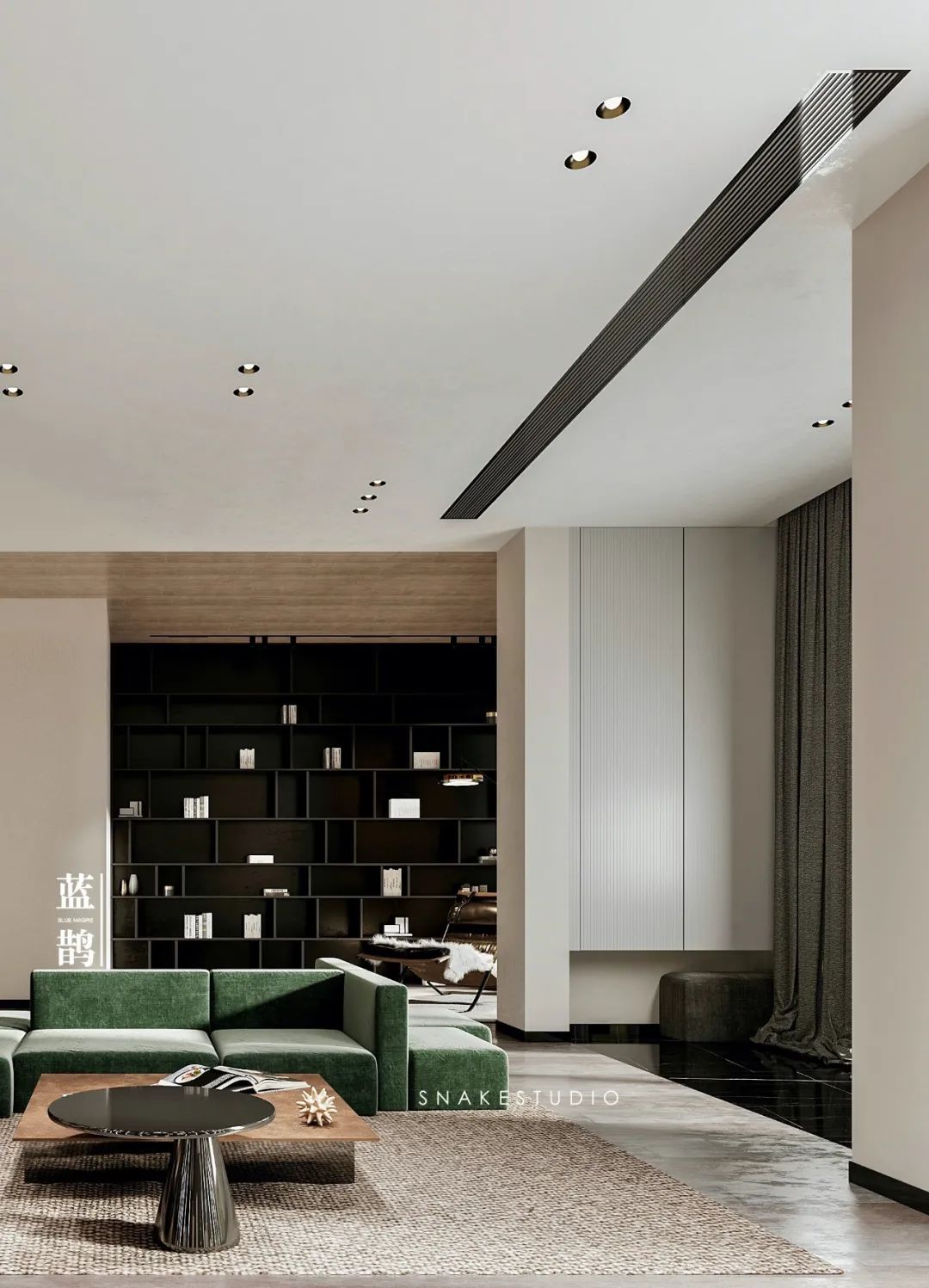 现代高级感家居，雾灰空间的情感暖化-43