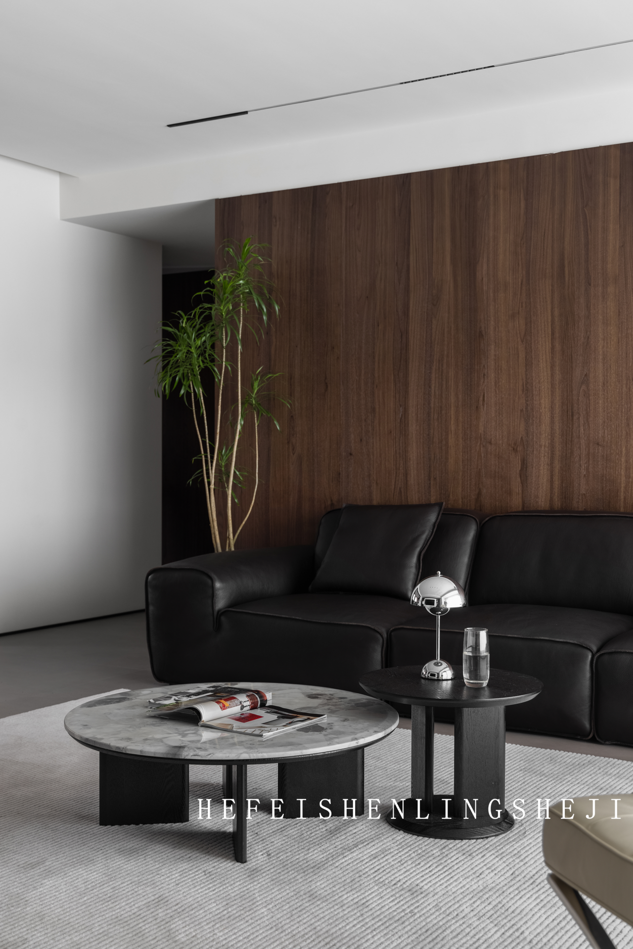 都会 1907 意式灰咖质感闲雅风致设计丨中国合肥丨深零设计-10