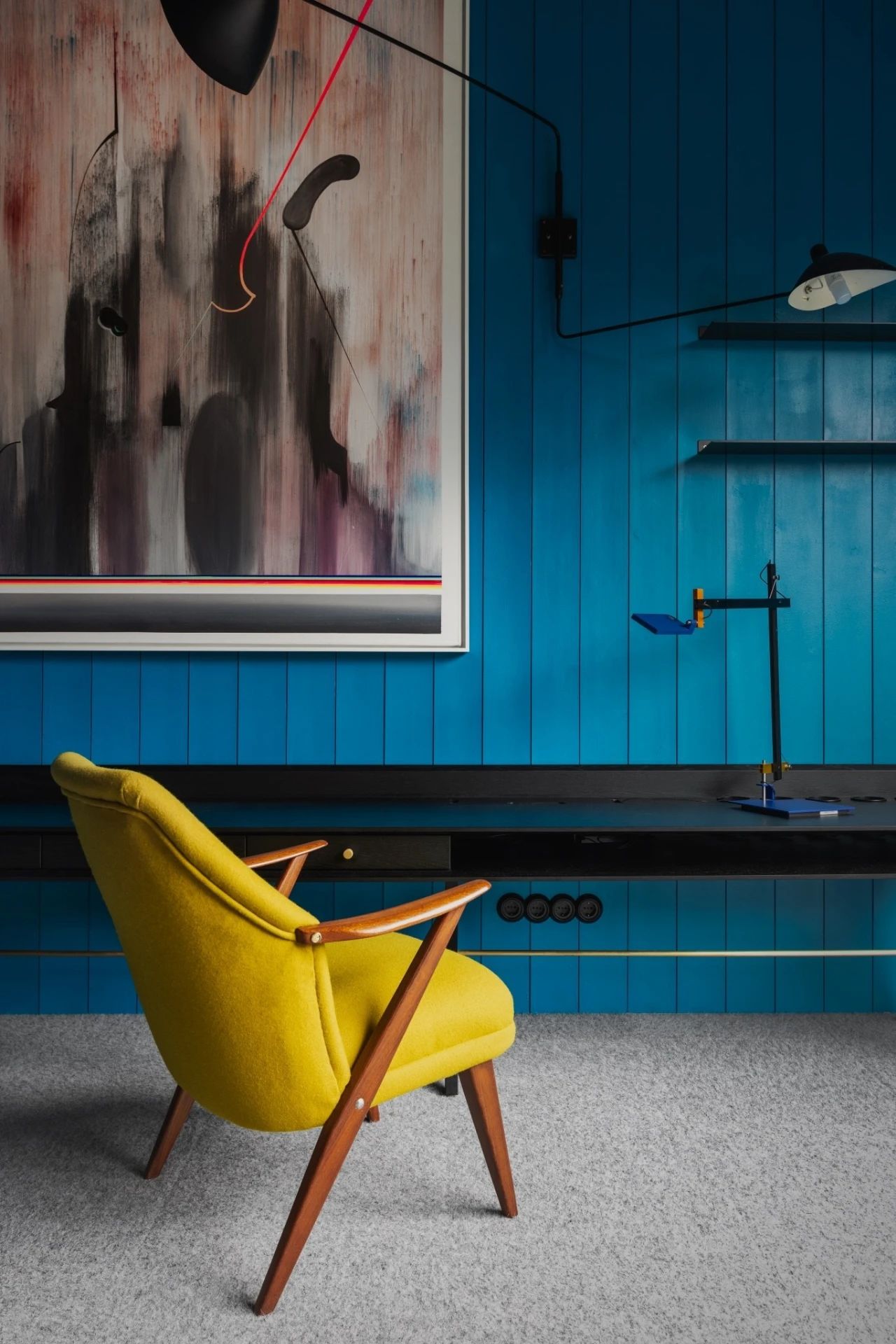 189m²黑色系别墅-39