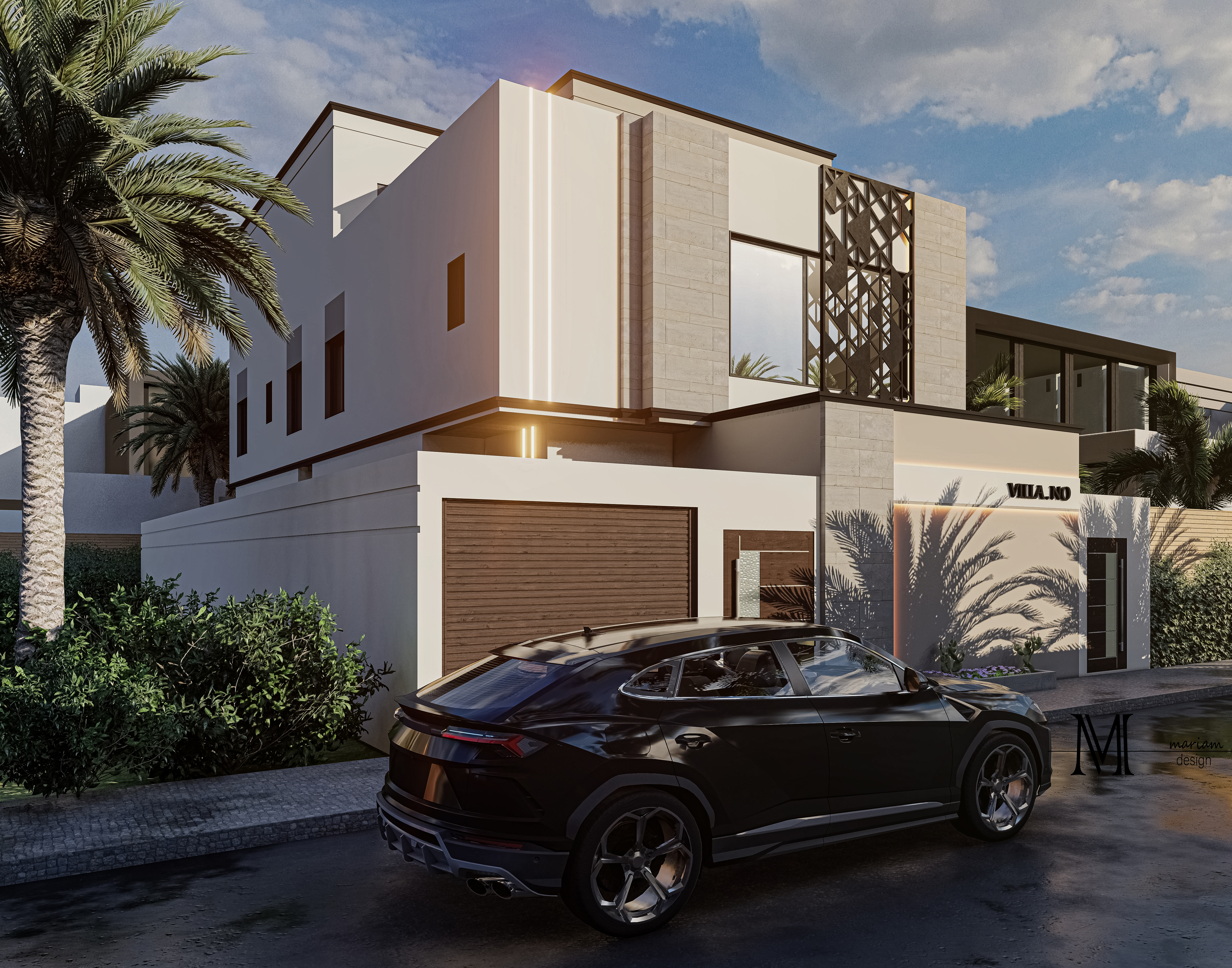 现代别墅项目（沙特阿拉伯王国） 丨沙特阿拉伯丨Mariam Muhammad-9