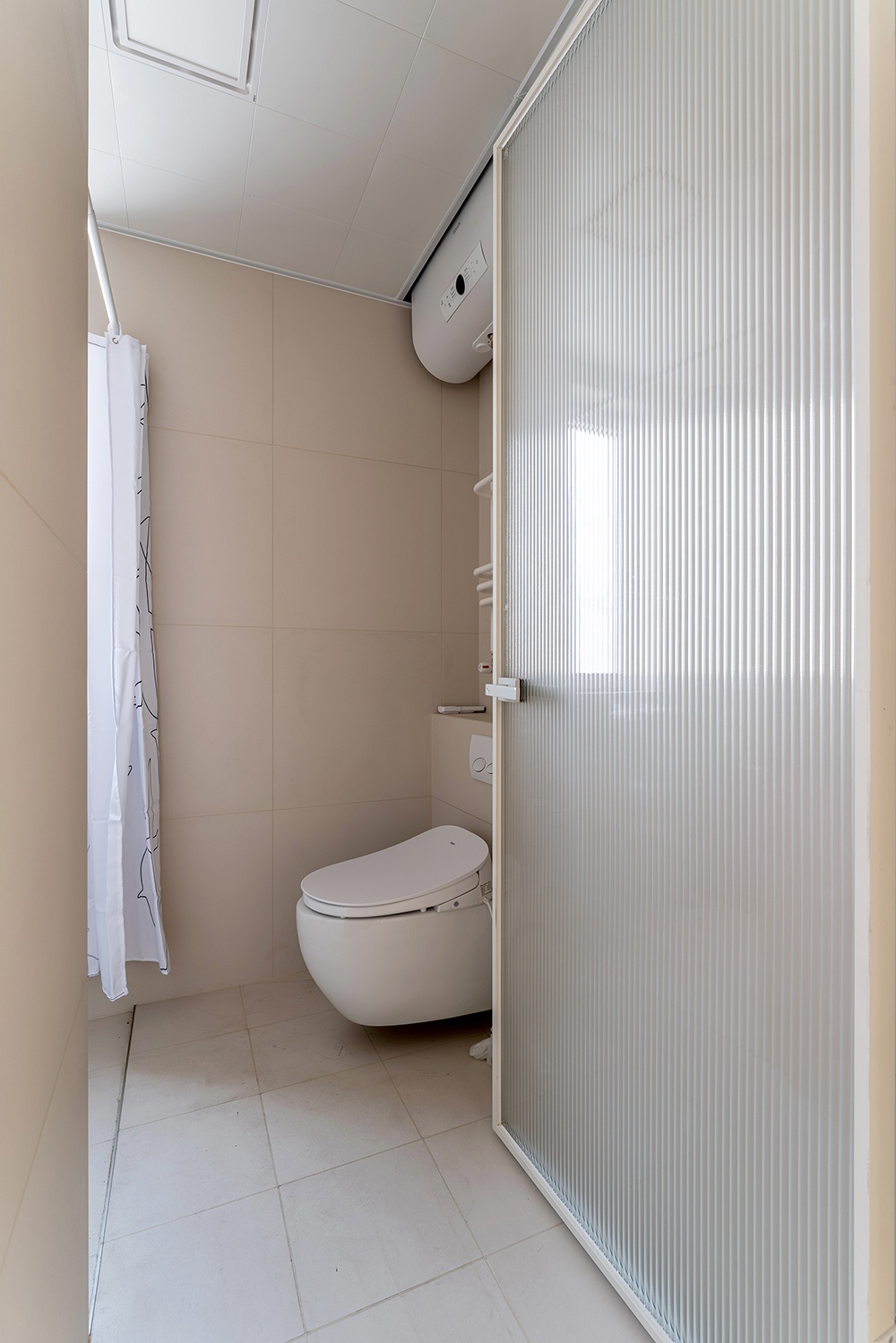 70㎡柠檬黄+墨绿奶油风甜蜜双人居丨中国北京丨久栖设计-38