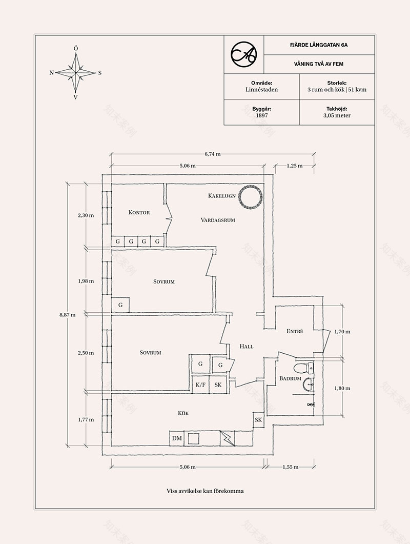 斯堪的纳维亚风格公寓-26