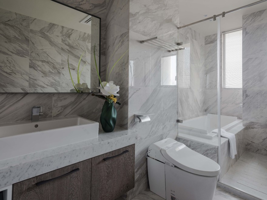 海暮色——现代风住宅 同育空间设计-33