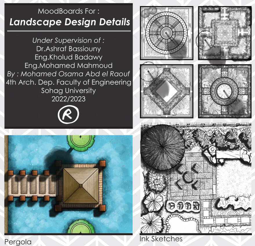 景观设计细节丨Mohamed Osama-13