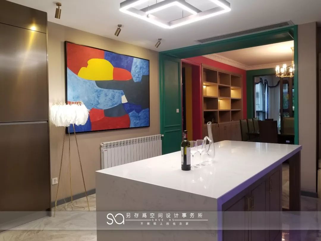 另存为空间设计 | 长沙明昇壹城 140 平米新装饰主义住宅案例-40