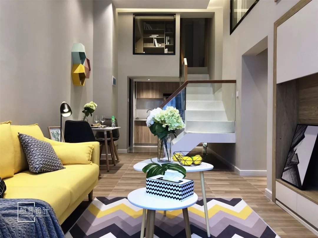 北欧温馨混搭风 | 75 平复式公寓的完美改造-32