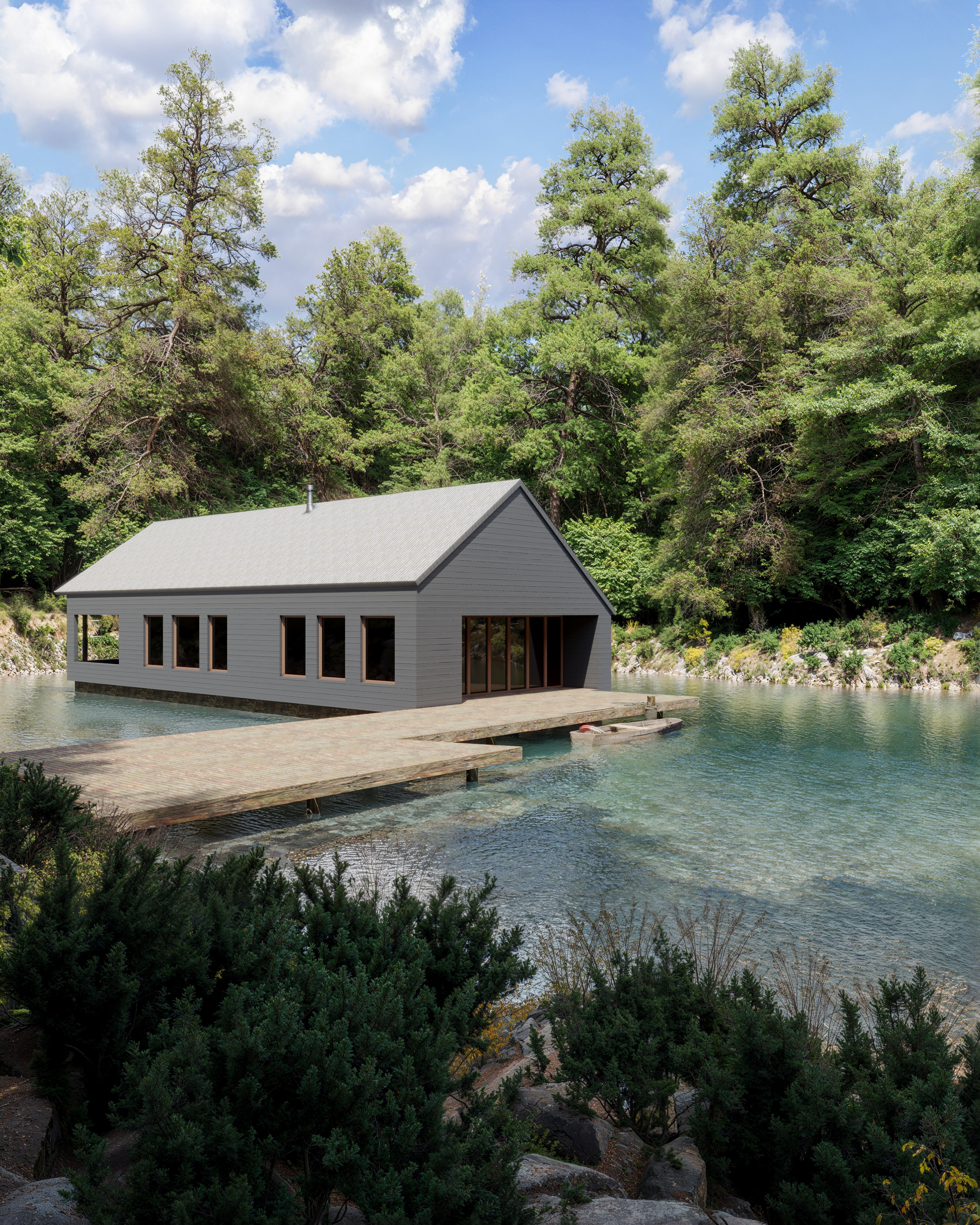 CGI - CABIN ON THE LAKE-2