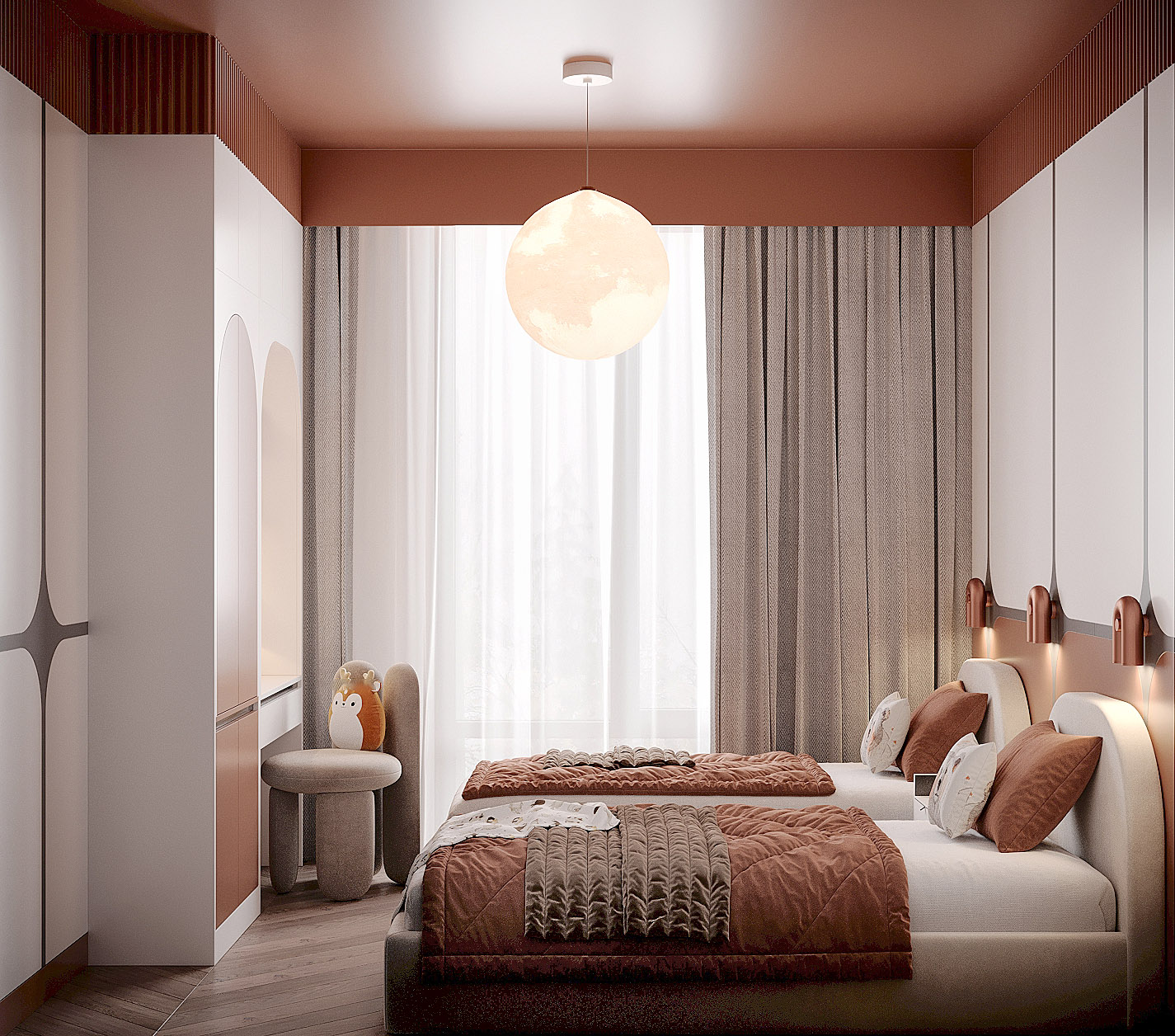 KID room interior design（儿童房室内设计）丨DES MARKO-5