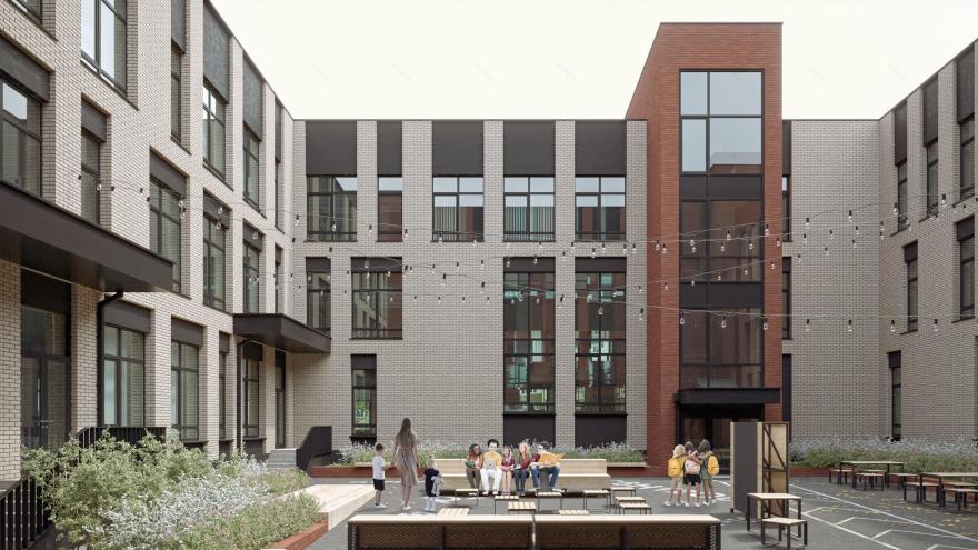 Школа "Столичный" 中学丨俄罗斯伊热夫斯克丨LAMP 工作室-15