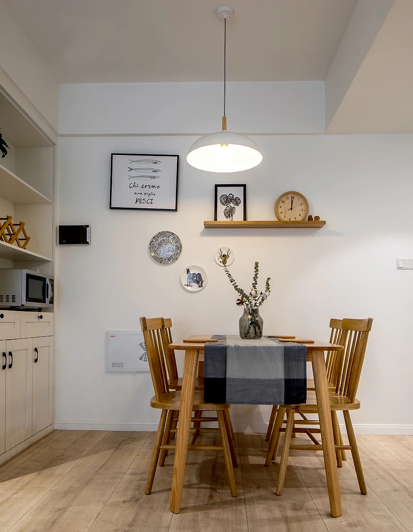 115㎡北欧风三居室,清爽感十足-34