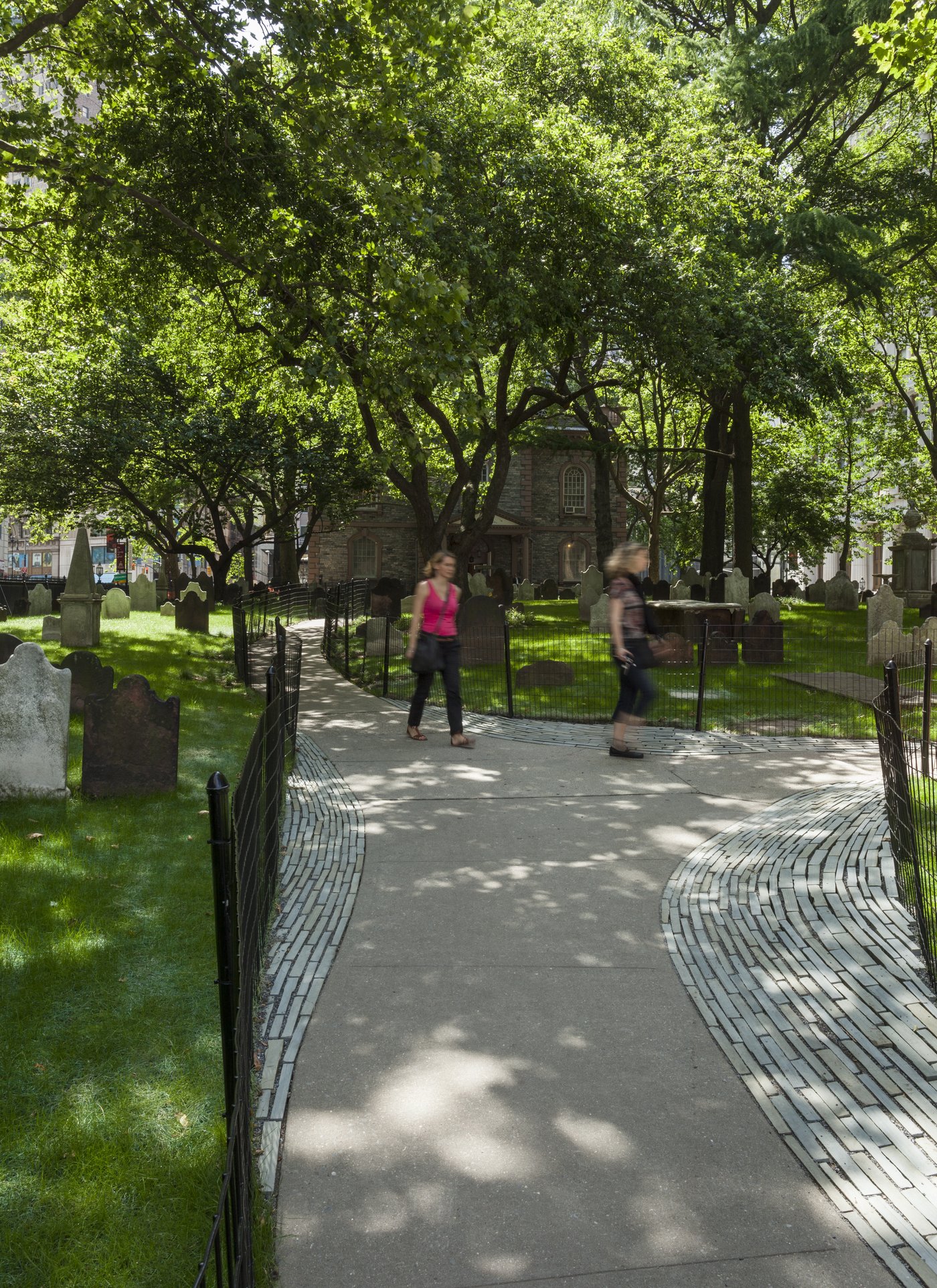 Projects - Restoration of the Churchyards of Trinity Church and St. Paul's Chapel -2