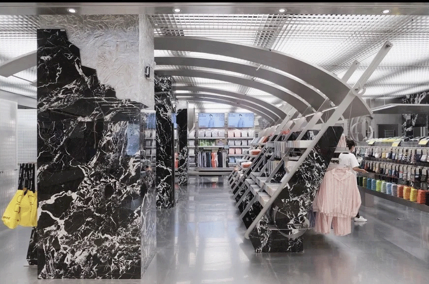 新锐内衣品牌Bananain蕉内杭州店湖滨银泰in77首店设计 - 米尚丽零售设计网 MISUNLY- 美好品牌店铺空间发现者-2