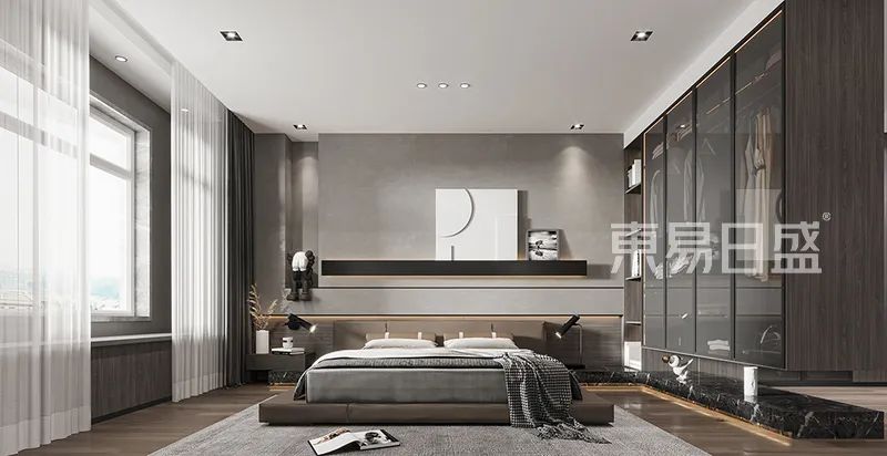 188㎡简约风格大平层装修，安宁和畅的居住理想-24