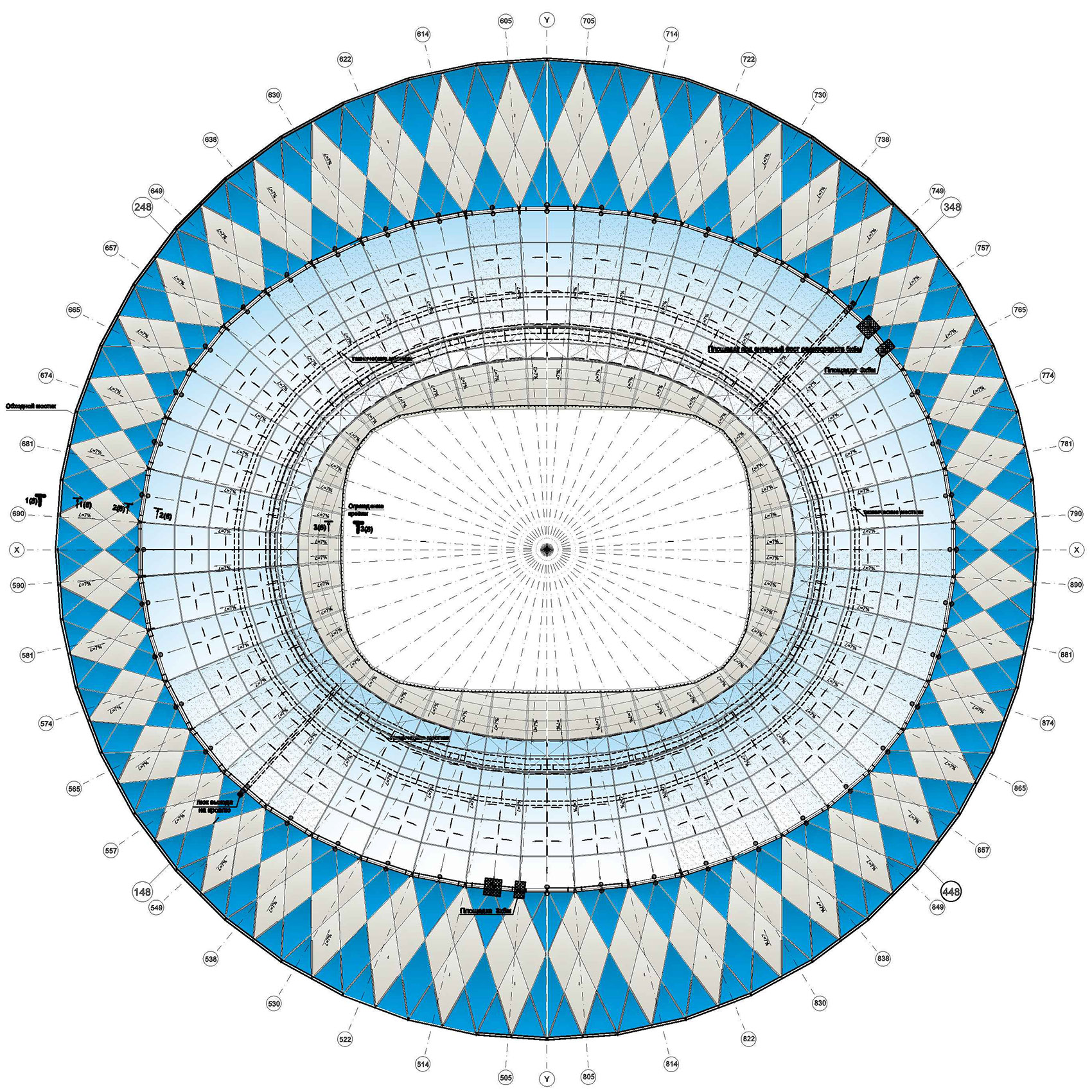 伏尔加格勒体育场，俄罗斯 / PI ARENA-62