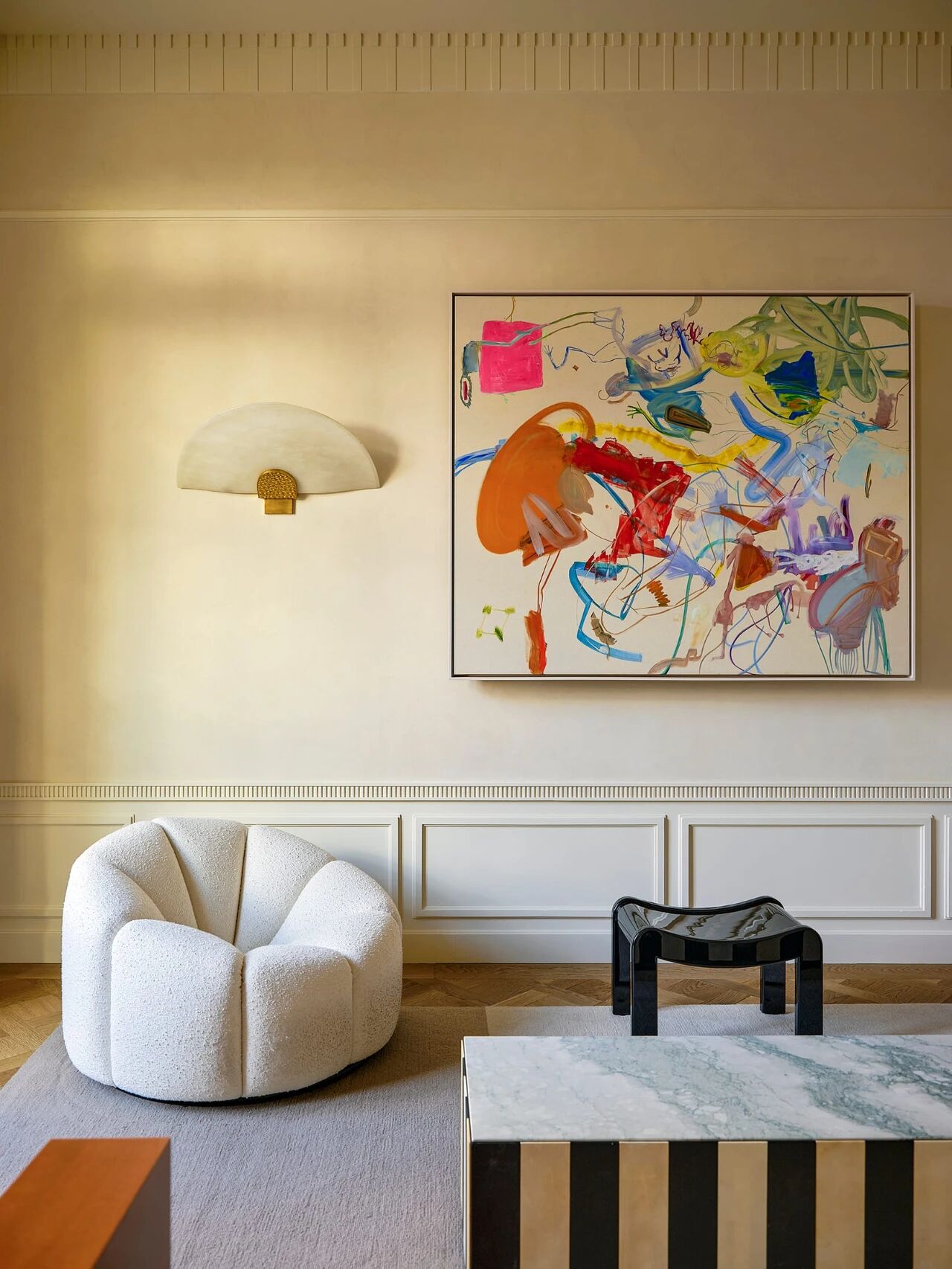 Henri Martin住宅丨法国巴黎丨Rodolphe Parente-12