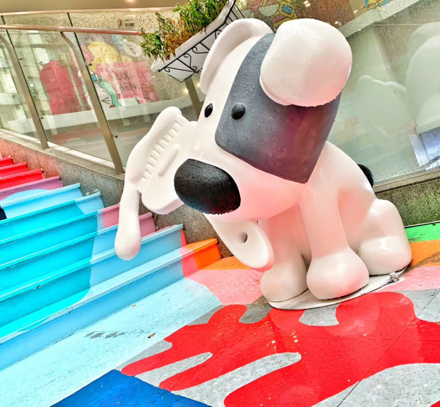 合肥庐西门广场室外商街包装-82