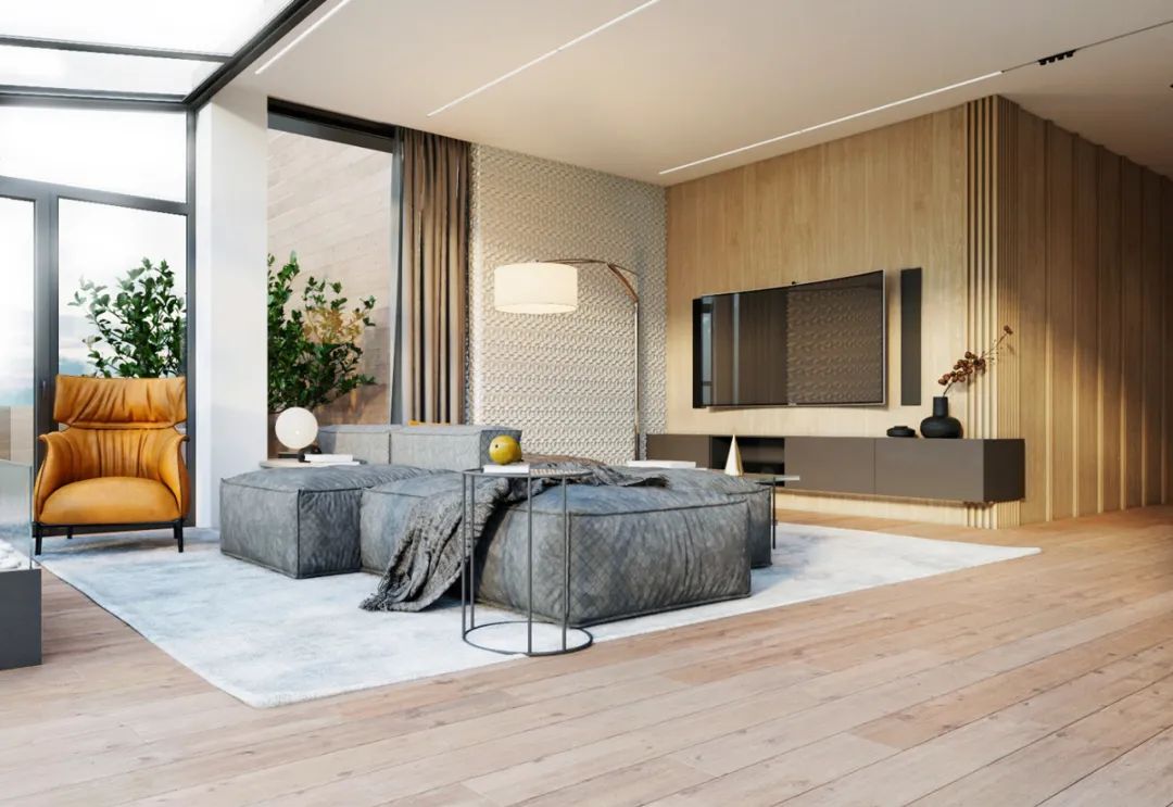 140㎡原木简约公寓丨Need Design-7