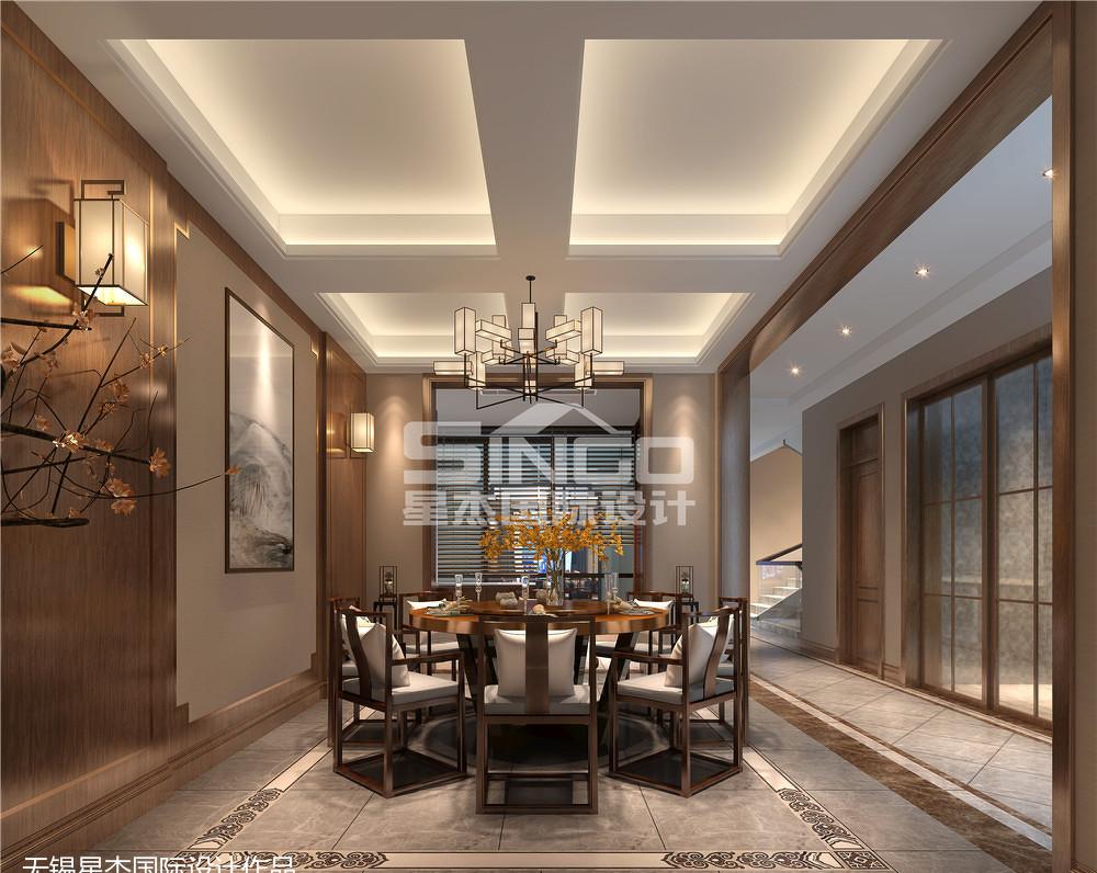 
500平别墅新中式风格 -1