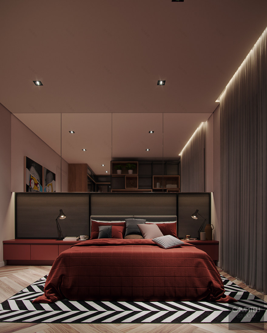 夸特罗之家丨Campiteli Estúdio 3D-26