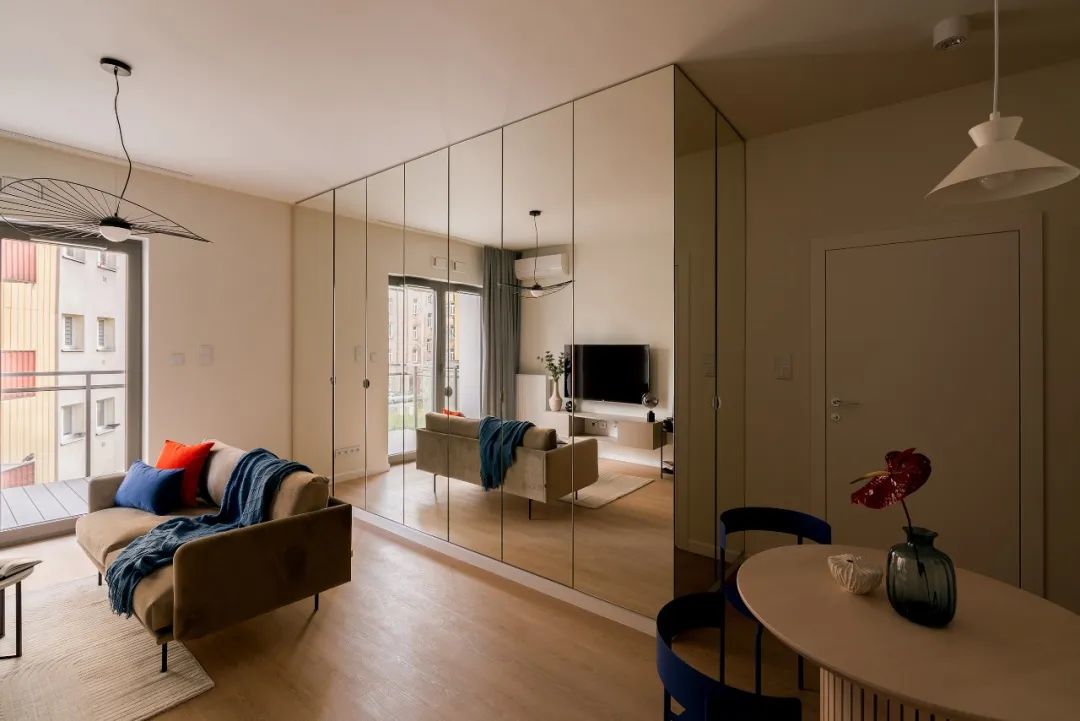 华沙 Mirów 住宅区 38㎡小宅设计丨波兰华沙丨KATARZYNA SOSIŃSKA INTERIORS-6