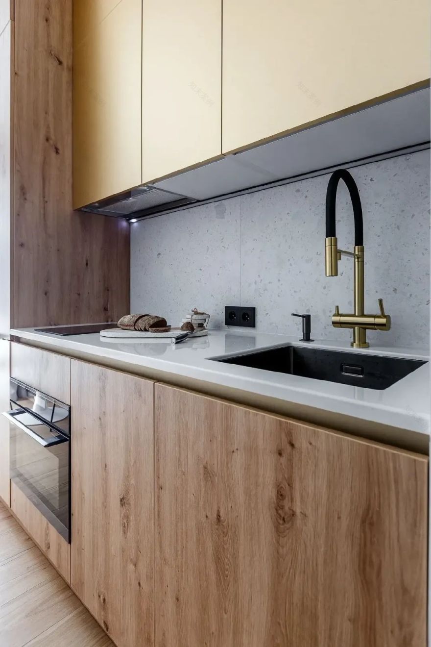 24㎡度假小公寓室内设计丨Maria Bulatova-18