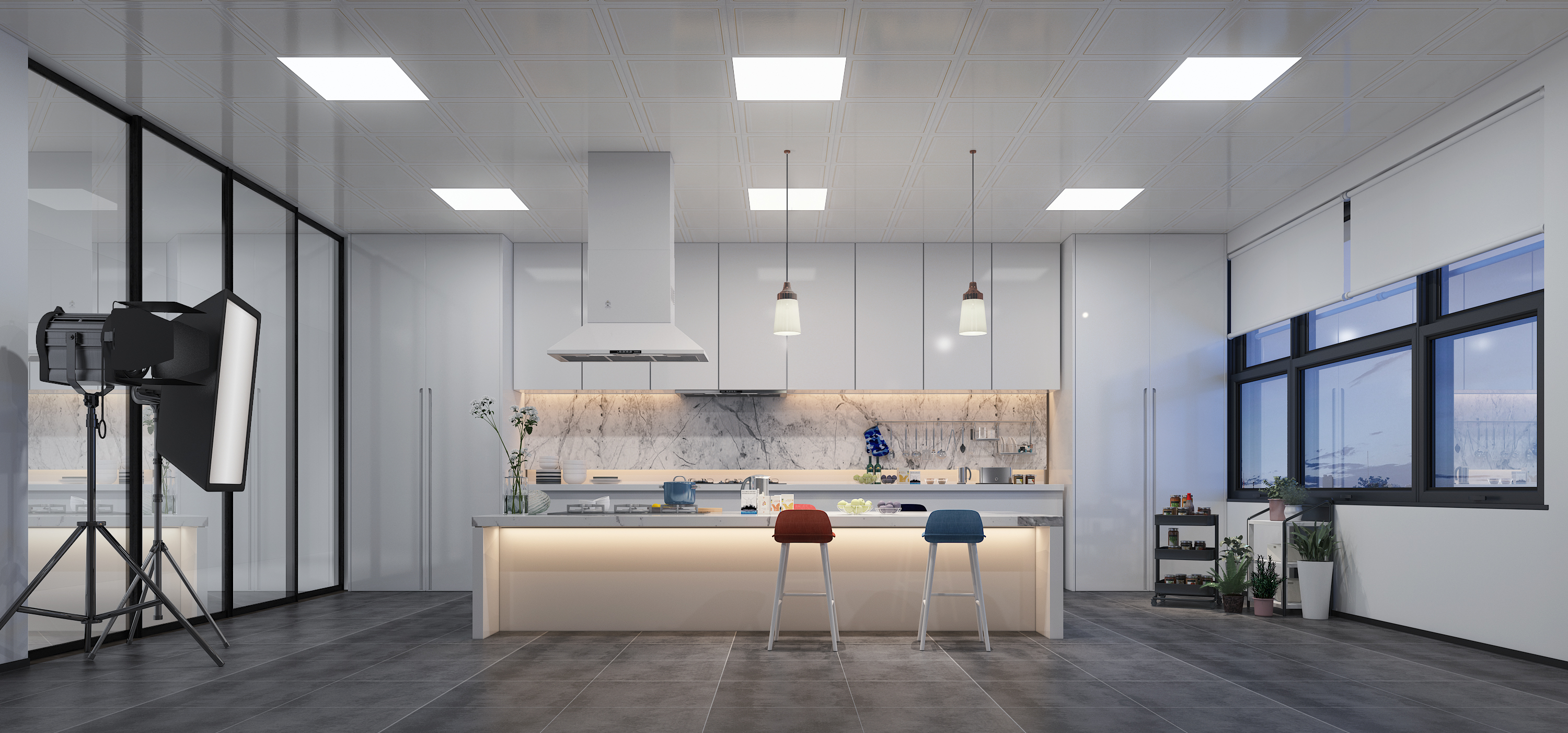 双汇电商办公室装修设计案例-9