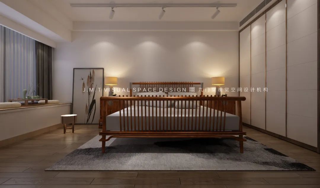 漓江郡府新中式设计,写意山水,禅意舒适-20