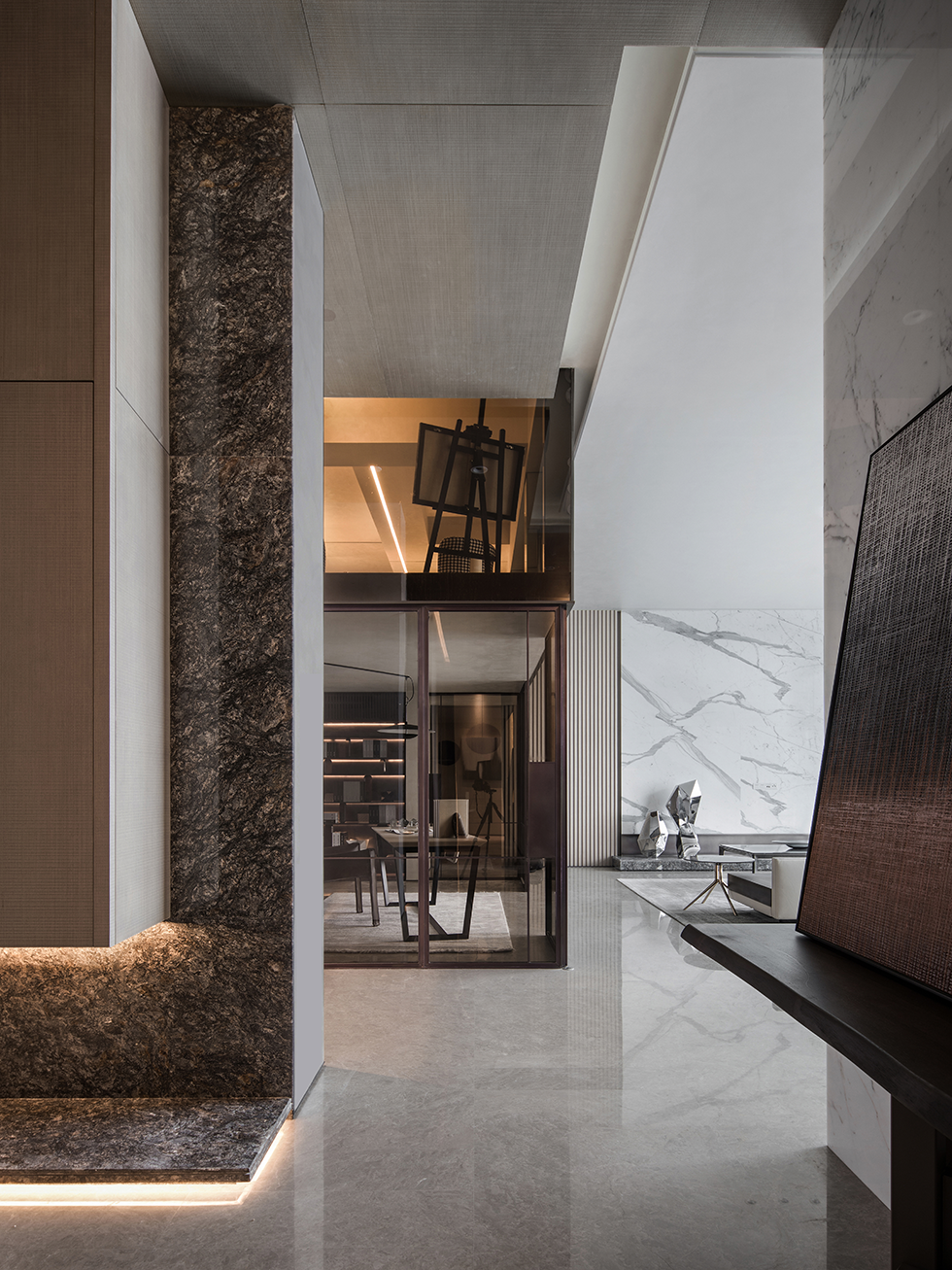 杭州星耀中心大平层住宅丨中国杭州丨GFD 杭州广飞室内设计事务所-9