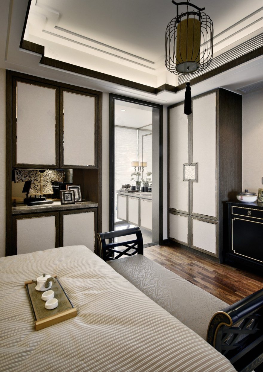 融林星海湾中式样板房-17