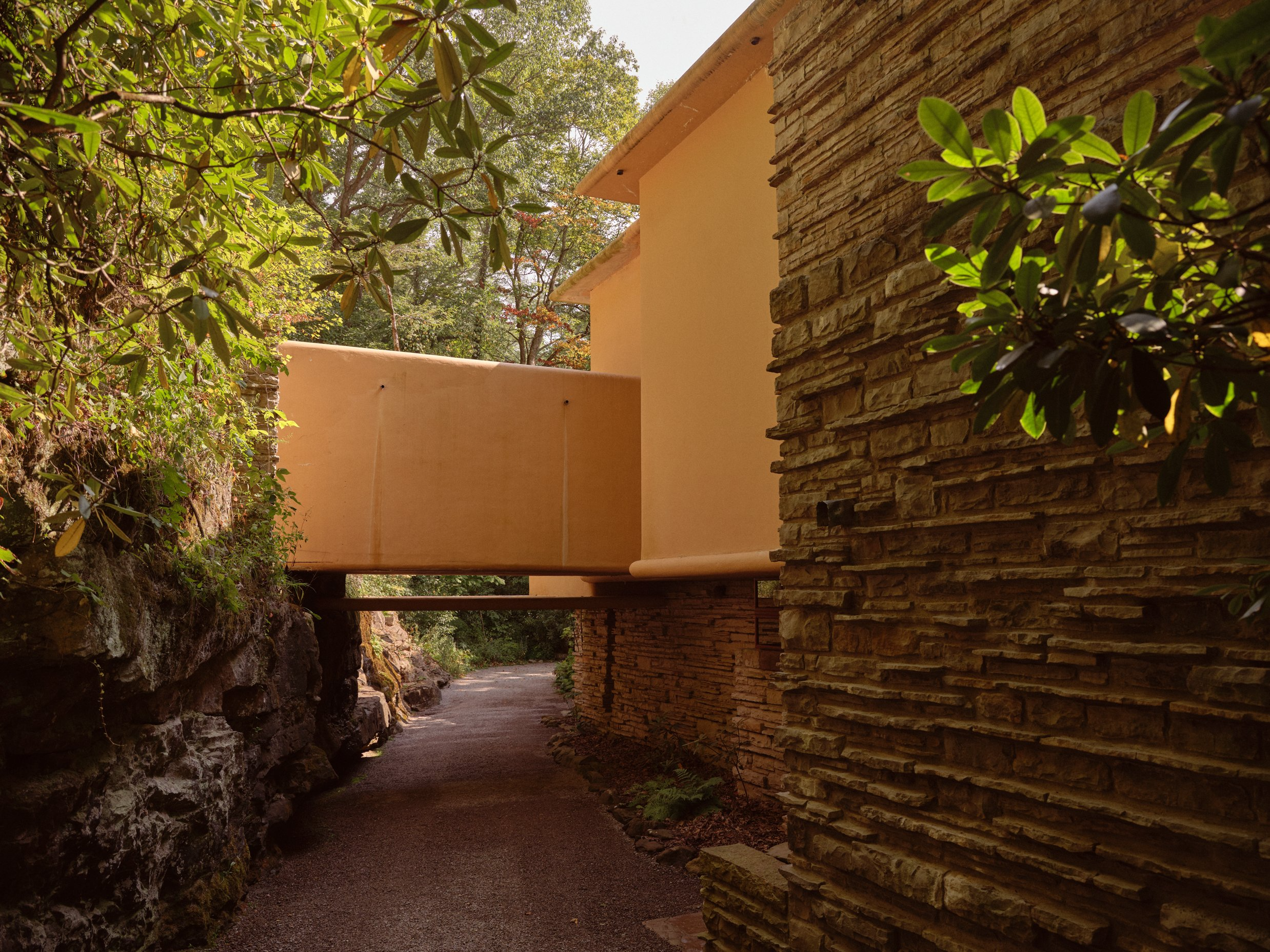 流水别墅丨美国宾夕法尼亚丨弗兰克·劳埃德·赖特-18