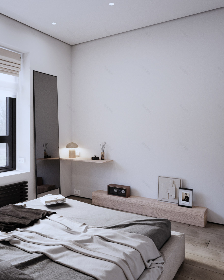 Seliger City 公寓室内设计丨俄罗斯莫斯科丨Alena Kokueva-13