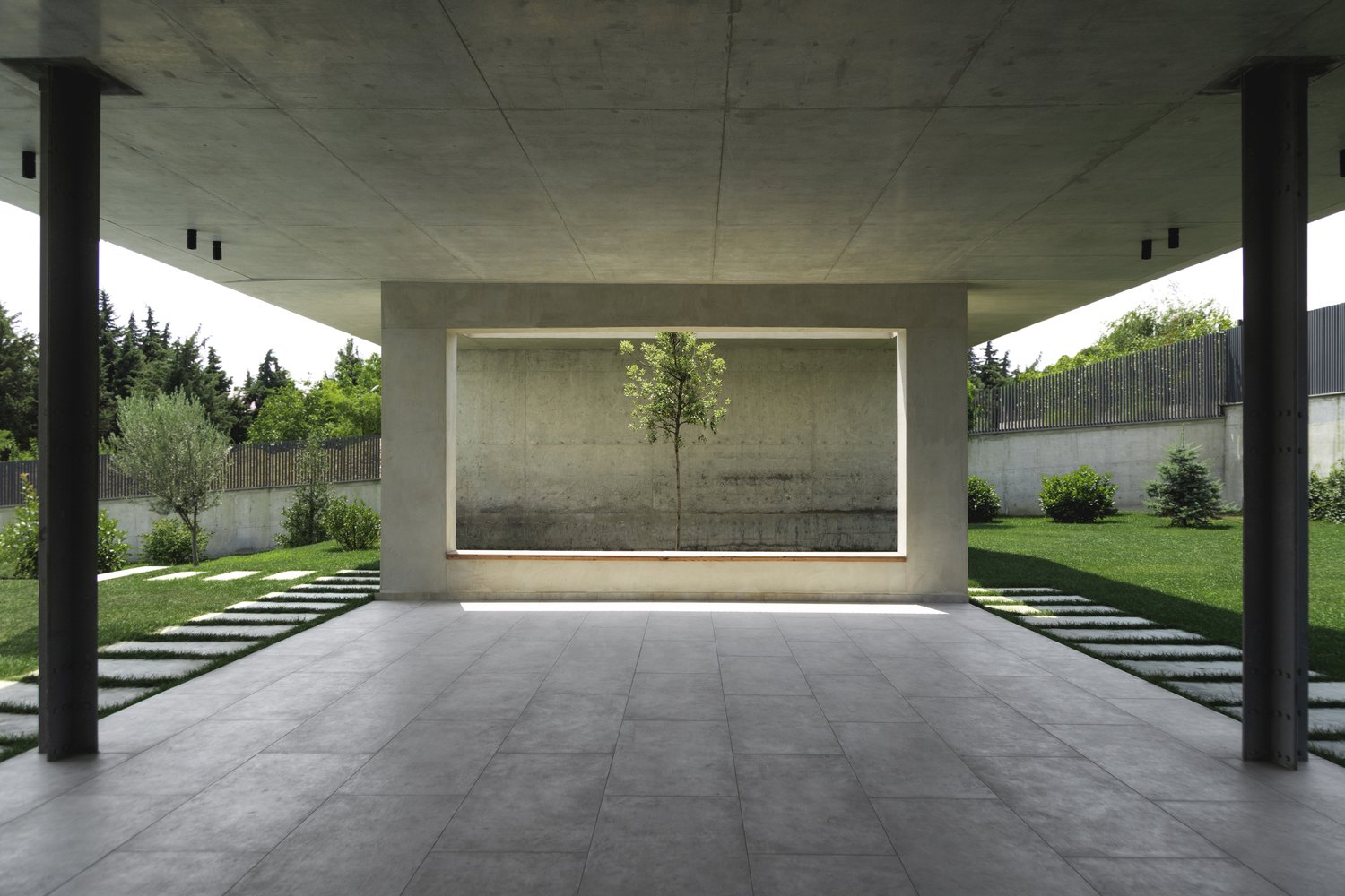 绿意环绕的别墅建筑丨美国丨TIMM Architecture-9