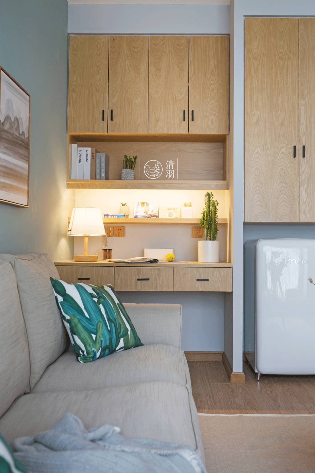 成都宽窄巷子旁简约民宿设计-32