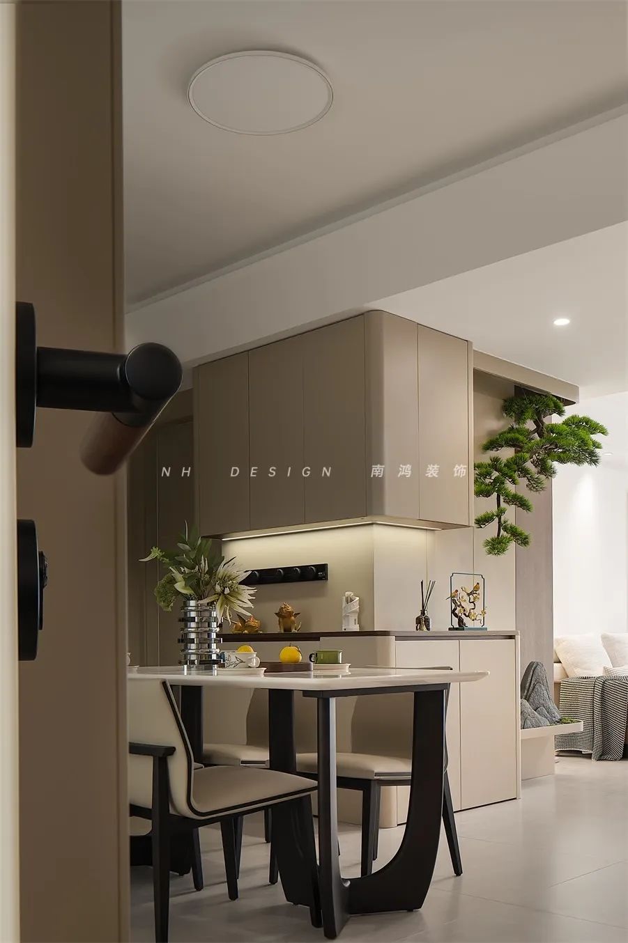 134㎡现代混搭 · 木色松韵,筑静雅中式梦丨中国杭州丨浙江南鸿装饰-48