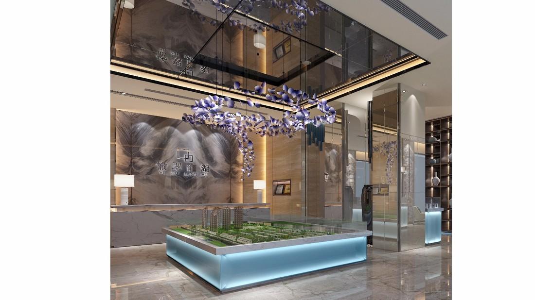 珠海愉翠龙湖售楼部-6